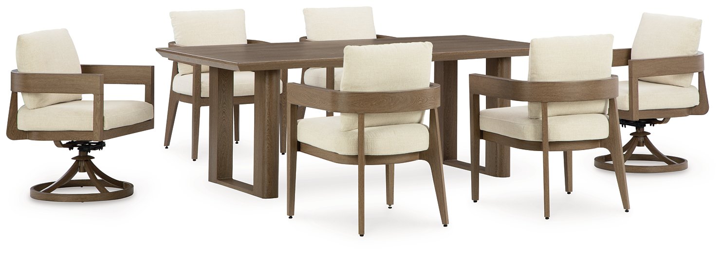 Serene Bay Outdoor Dining Set - All Brands Furniture (NJ)