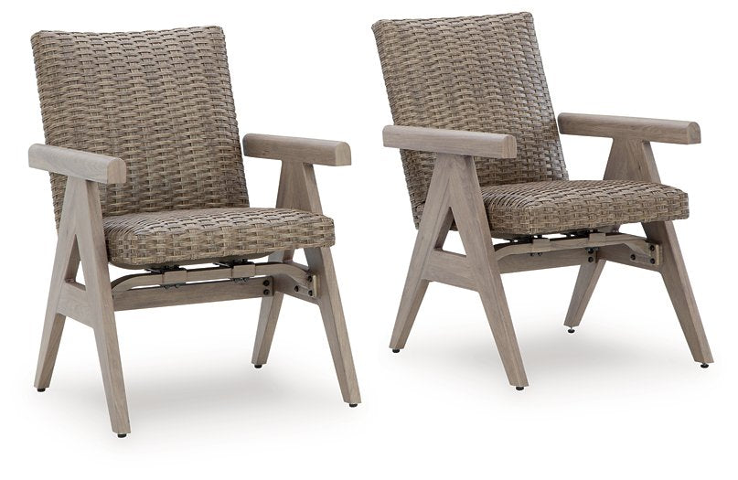 Cliff Trails Outdoor Rocking Arm Chair (Set of 2) - All Brands Furniture (NJ)