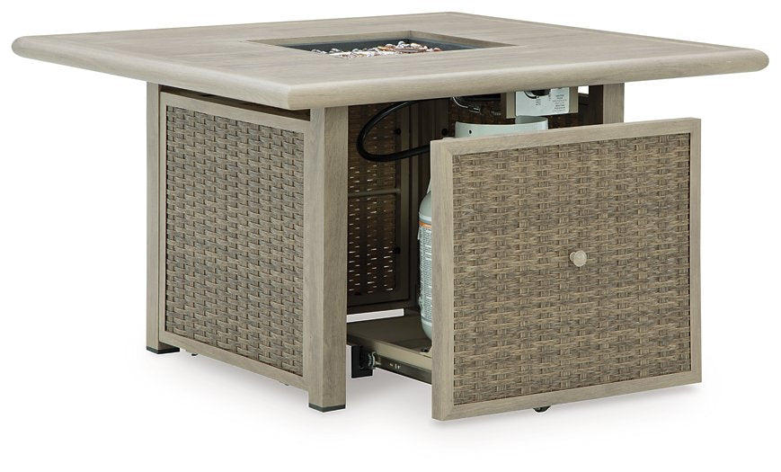 Cliff Trails Fire Pit Table - All Brands Furniture (NJ)