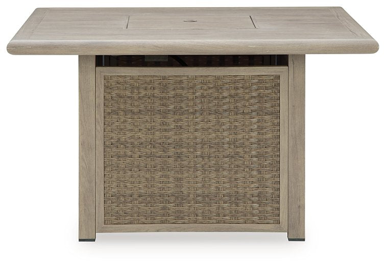 Cliff Trails Fire Pit Table - All Brands Furniture (NJ)