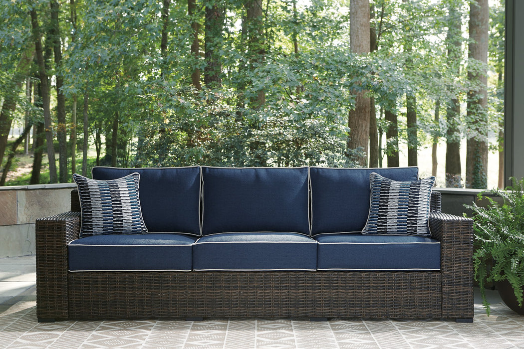 Grasson Lane Outdoor Sofa and Loveseat with Ottoman - All Brands Furniture (NJ)