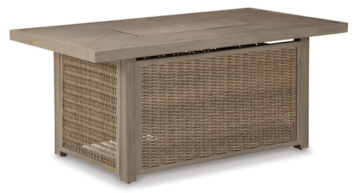 Beachcroft Outdoor Sofa, Lounge Chairs and Fire Pit - All Brands Furniture (NJ)