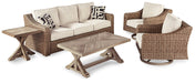 Beachcroft Outdoor Seating Set - All Brands Furniture (NJ)