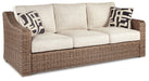 Beachcroft Outdoor Sofa, Lounge Chairs and Fire Pit - All Brands Furniture (NJ)