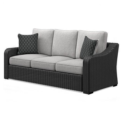 Beachcroft Outdoor Sofa with Cushion - All Brands Furniture (NJ)