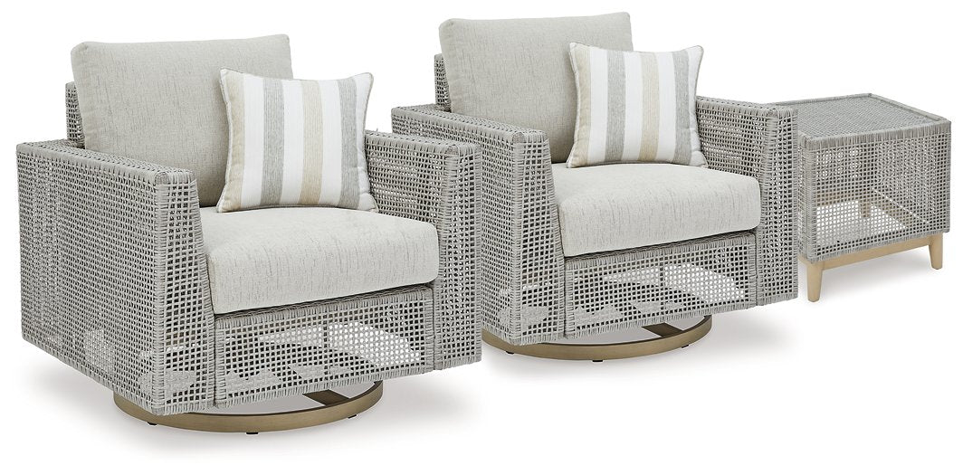 Seton Creek Outdoor Seating Set - All Brands Furniture (NJ)