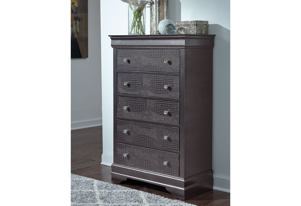Pompei Metallic Chest - All Brands Furniture (NJ)