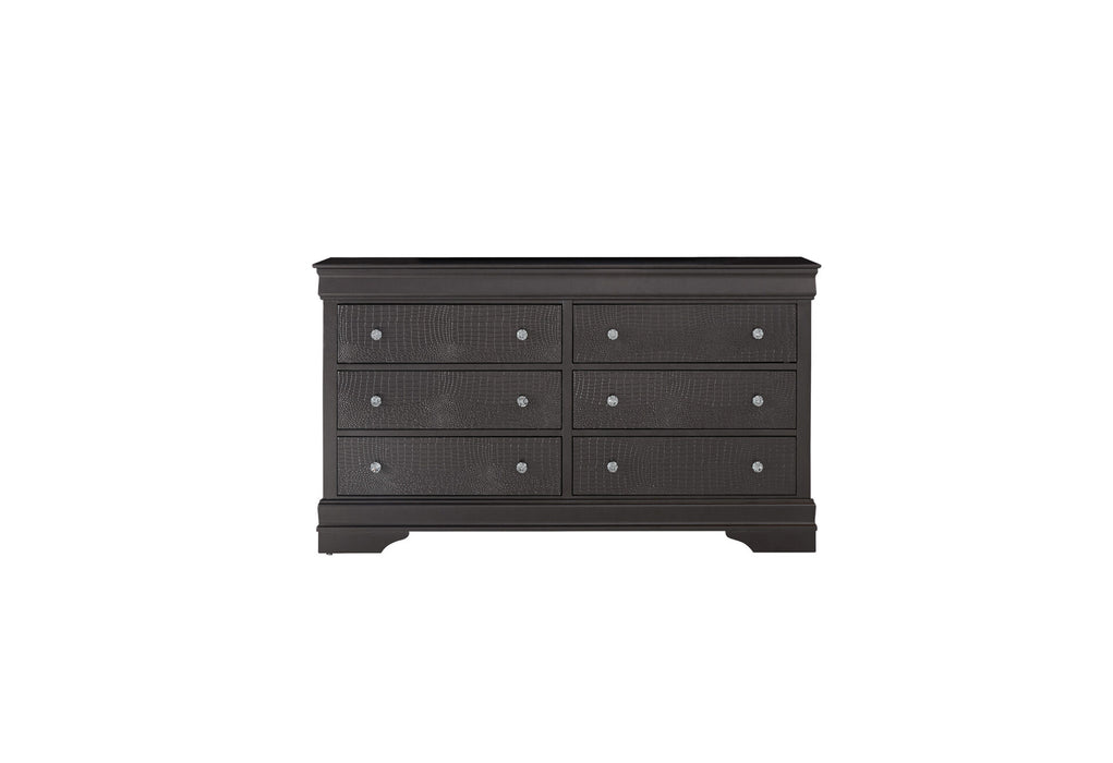 Pompei Metallic Dresser - All Brands Furniture (NJ)