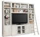 Parker House Boca 5-Piece Entertainment Wall in Cottage White