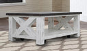 Parker House Mesa Cocktail Table in Antique White
