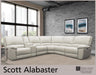 Parker House Scott Power Entertainment Console in Alabaster