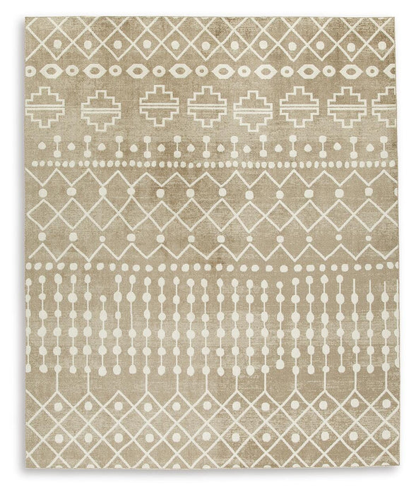 Bunchly 7'10" x 10'3" Washable Rug - All Brands Furniture (NJ)