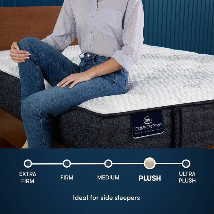Serta iComfortPro Mattress Ambrose Plush Mattress - Queen image