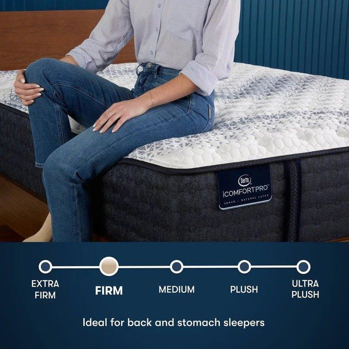 Serta iComfortPro Mattress Kingston Firm Mattress Tight Top - All Brands Furniture (NJ)