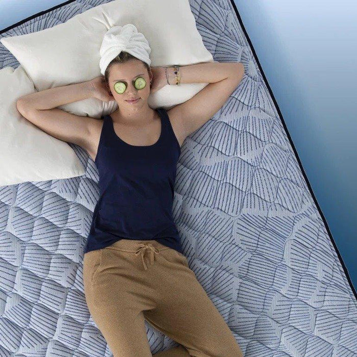 Serta Perfect Sleeper Innerspring Mattress Blue Lagoon Nights Firm Tight Top - Twin XL image