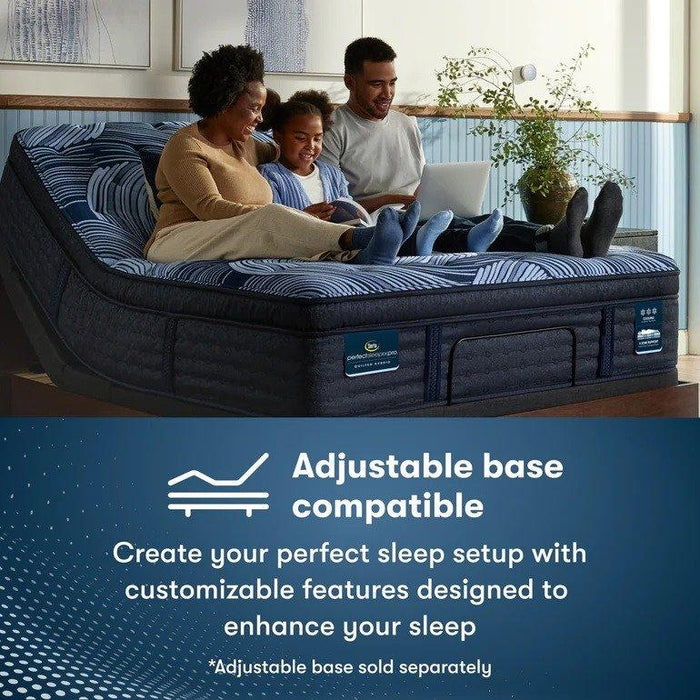 Serta Perfect Sleeper Pro Mattress Valais Plush Pillow Top