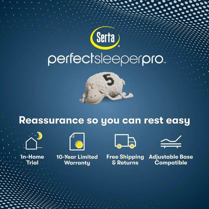 Serta Perfect Sleeper Pro Mattress Geneva Firm Tight Top - All Brands Furniture (NJ)