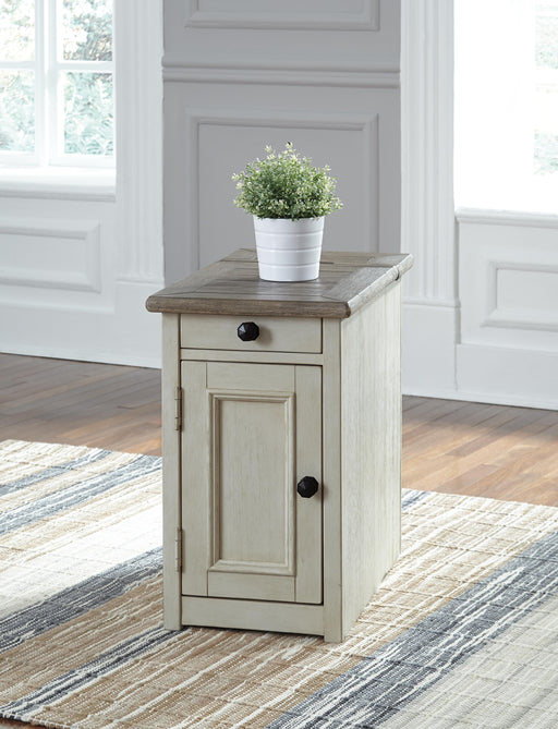 Bolanburg Chairside End Table with USB Ports & Outlets - All Brands Furniture (NJ)