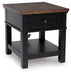Wildenauer End Table - All Brands Furniture (NJ)
