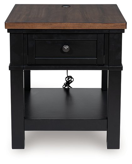 Wildenauer End Table - All Brands Furniture (NJ)