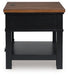 Wildenauer End Table - All Brands Furniture (NJ)