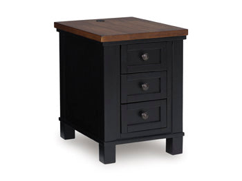 Wildenauer Chairside End Table - All Brands Furniture (NJ)