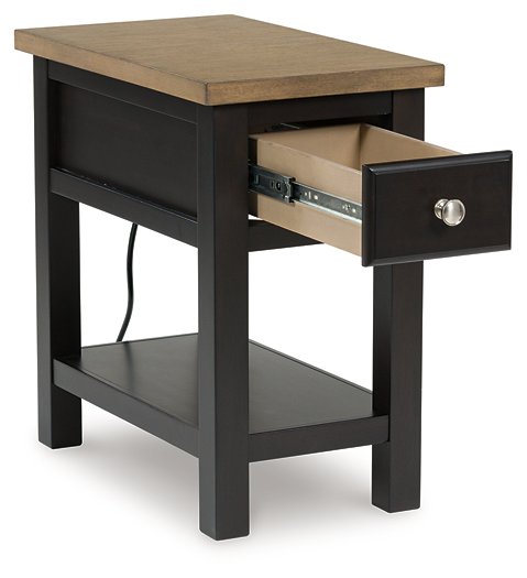 Drazmine Chairside End Table - All Brands Furniture (NJ)