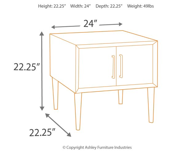 Kisper End Table Set - All Brands Furniture (NJ)