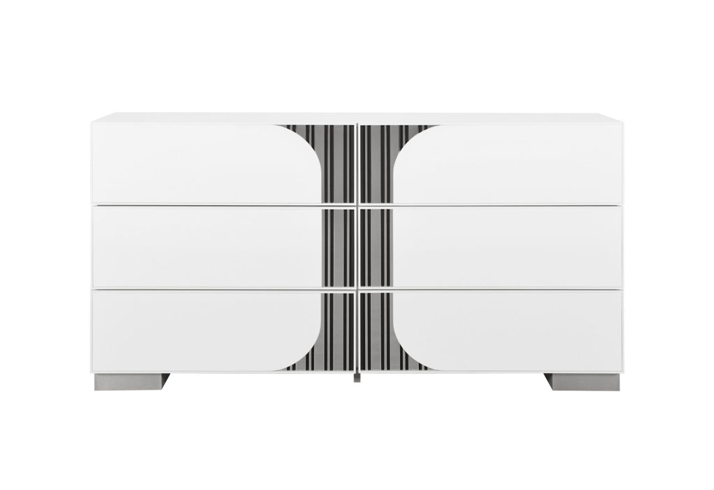 Talia White Dresser - All Brands Furniture (NJ)