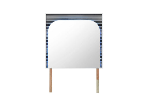 Talia White Mirror With Led - All Brands Furniture (NJ)