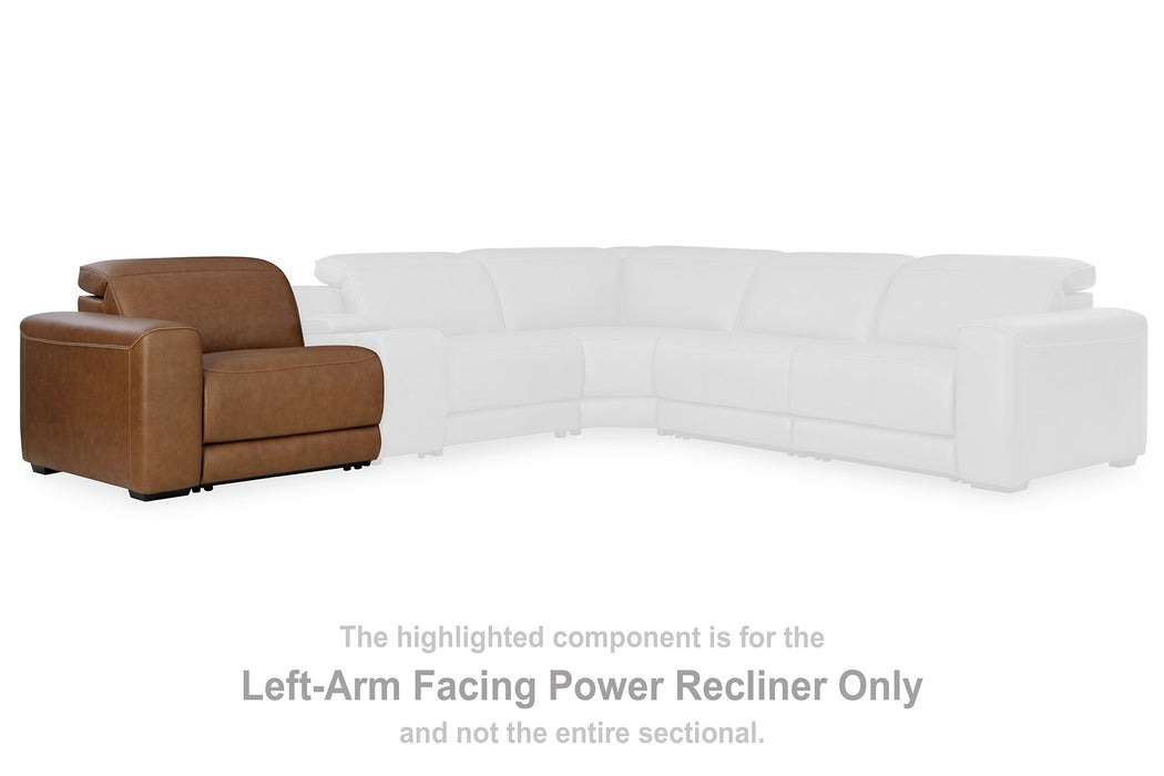 Magic Man Power Reclining Sectional Loveseat