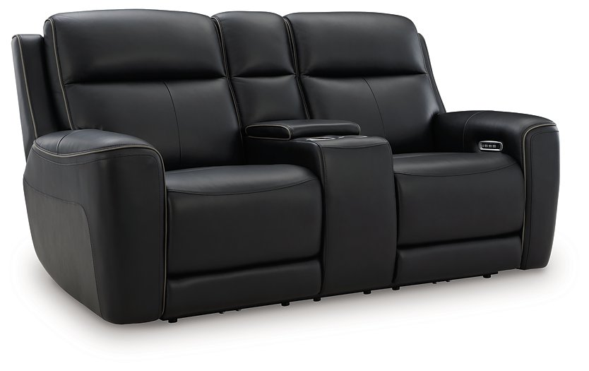 5Z-Relaxation Power Reclining Loveseat with Console - All Brands Furniture (NJ)