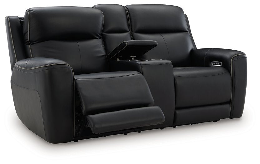 5Z-Relaxation Power Reclining Loveseat with Console - All Brands Furniture (NJ)
