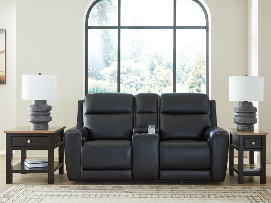 5Z-Comfort Power Reclining Loveseat with Console - All Brands Furniture (NJ)