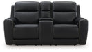 5Z-Comfort Power Reclining Loveseat with Console - All Brands Furniture (NJ)