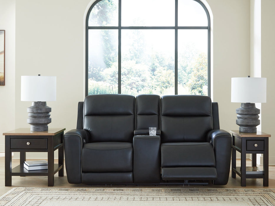 5Z-Comfort Power Reclining Loveseat with Console - All Brands Furniture (NJ)