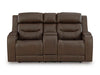 Knightington Power Reclining Loveseat with Audio Seating - All Brands Furniture (NJ)
