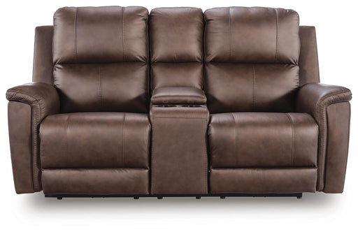Bleckley Power Reclining Loveseat with Console - All Brands Furniture (NJ)