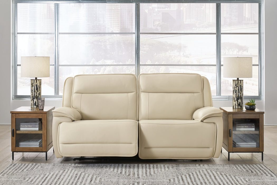 Double Deal Power Reclining Loveseat Sectional - All Brands Furniture (NJ)