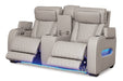 Boyington Power Reclining Loveseat with Console - All Brands Furniture (NJ)