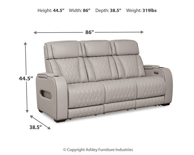 Boyington Power Reclining Sofa - All Brands Furniture (NJ)