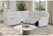 U6026 Blanche White Sectional Sofa - All Brands Furniture (NJ)