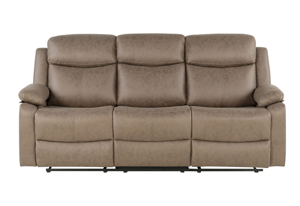 U6026 Brown Reclining Sofa - All Brands Furniture (NJ)