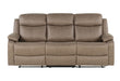 U6026 Brown Reclining Sofa - All Brands Furniture (NJ)