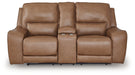 DeepWakes Power Reclining Loveseat with Console - All Brands Furniture (NJ)
