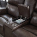 Crossplex Power Reclining Loveseat with Console - All Brands Furniture (NJ)