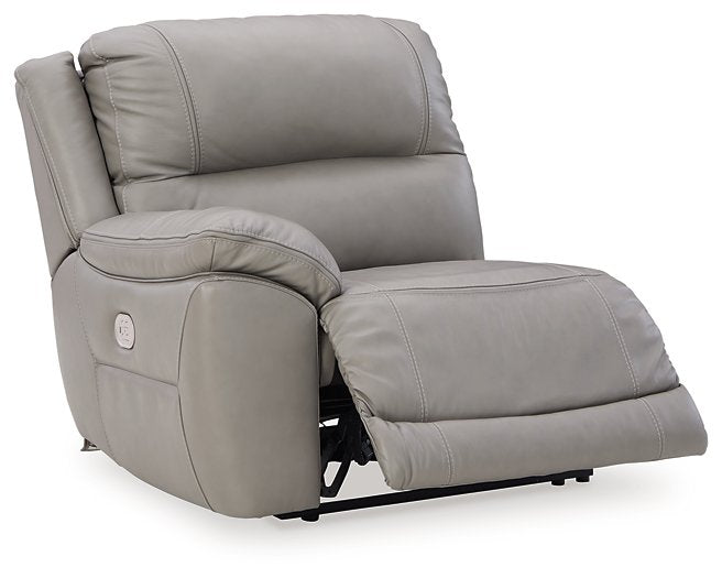 Dunleith 3-Piece Power Reclining Sectional Sofa - All Brands Furniture (NJ)