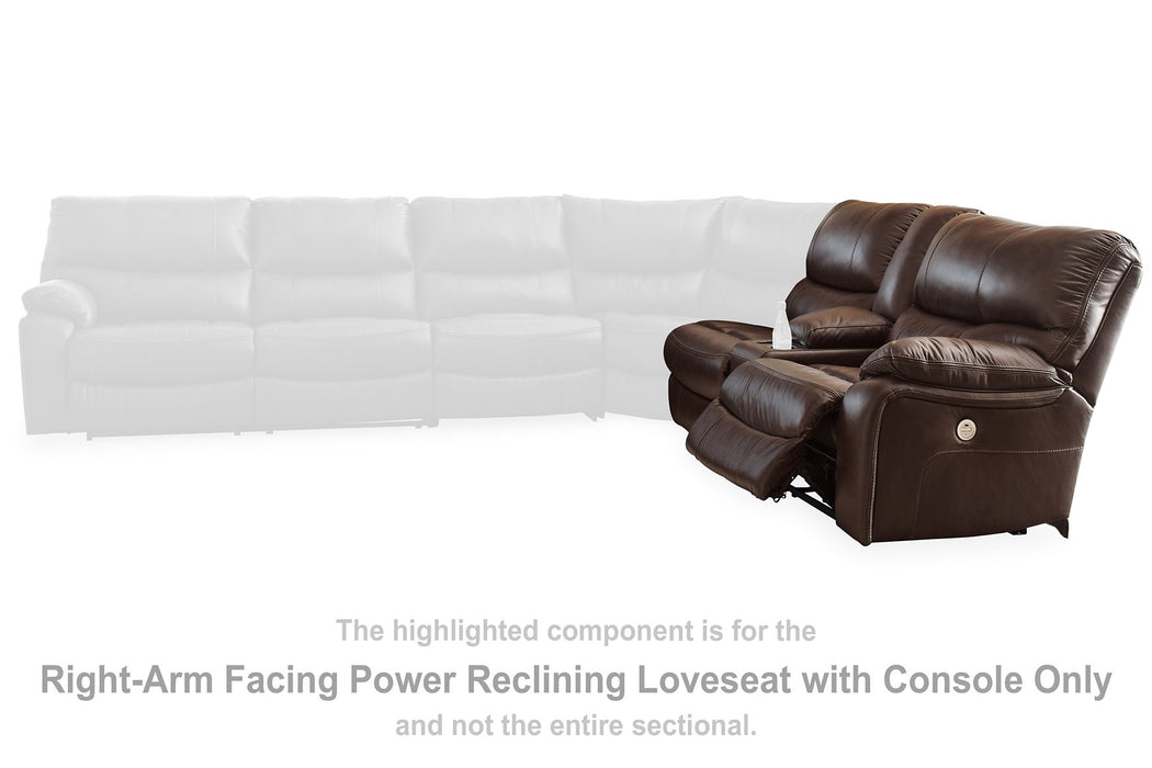 Family Circle Power Reclining Sectional - All Brands Furniture (NJ)