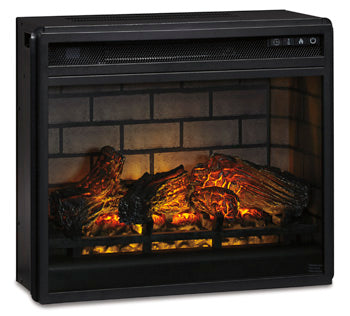 Entertainment Accessories Electric Infrared Fireplace Insert - All Brands Furniture (NJ)