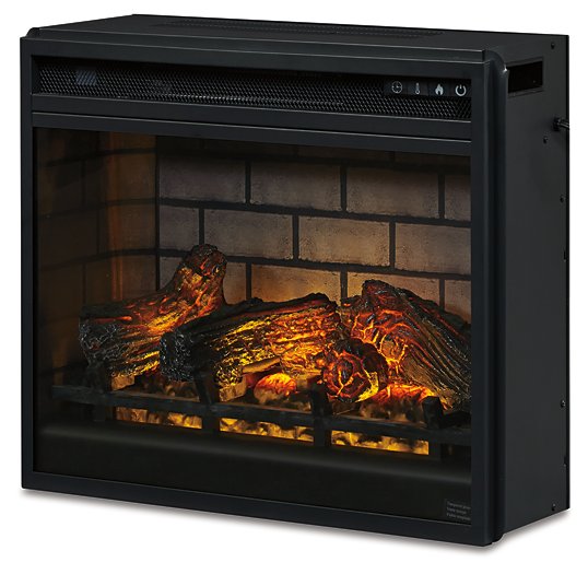 Entertainment Accessories Electric Infrared Fireplace Insert - All Brands Furniture (NJ)